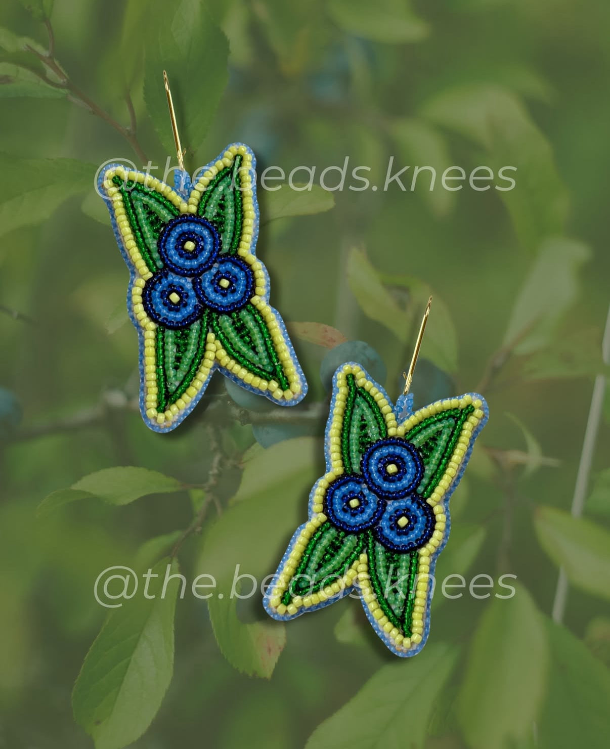 Blueberry Earrings