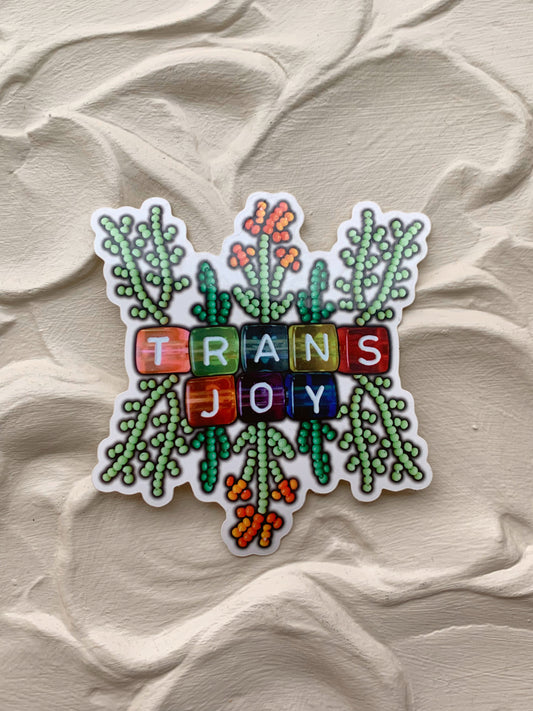 Trans Joy Sticker